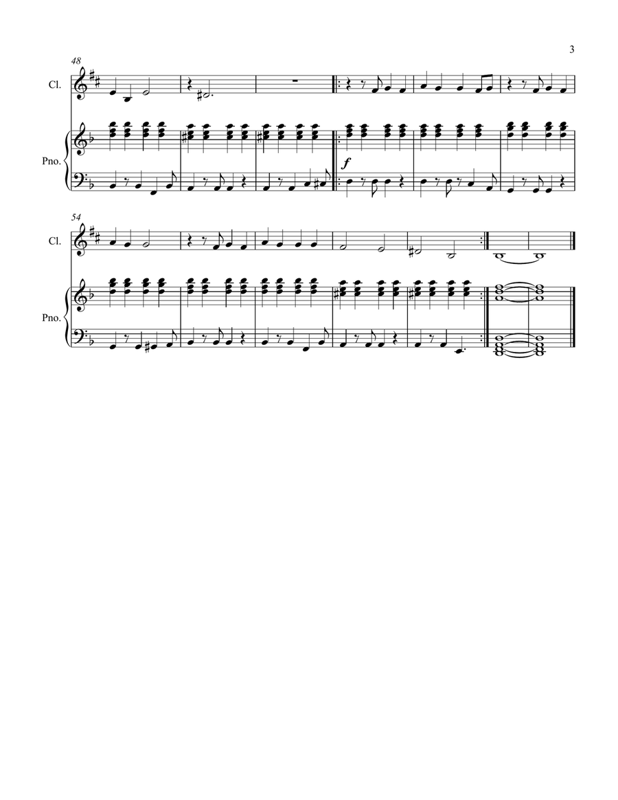 Back To Black Back To Black Clarinet Solo scores gallery preview page 3