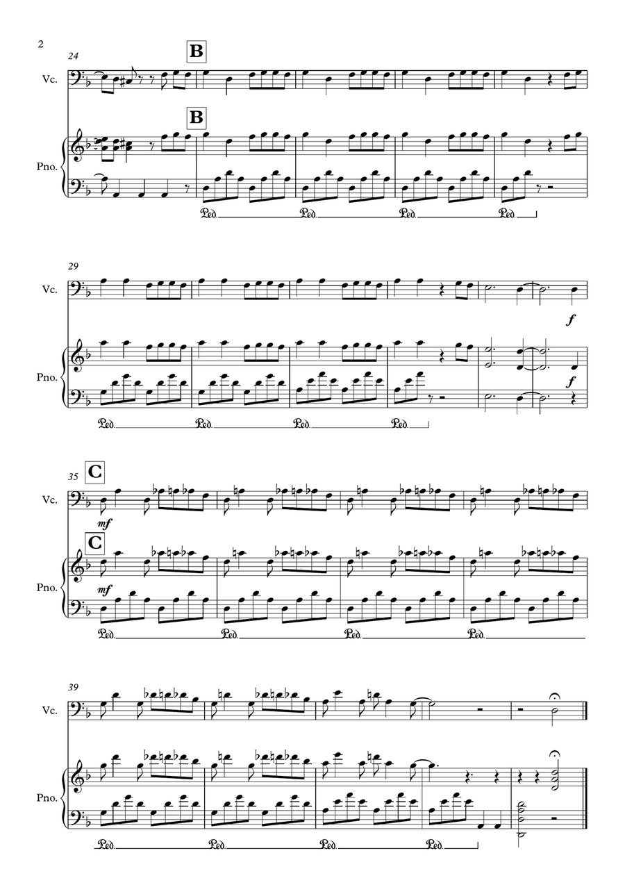 Bad Guy Bad Guy Piano scores gallery preview page 2