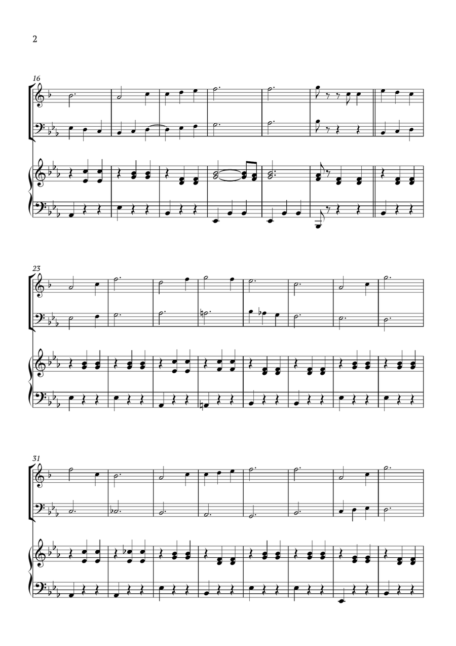 Edelweiss Brass Duet scores gallery preview page 2