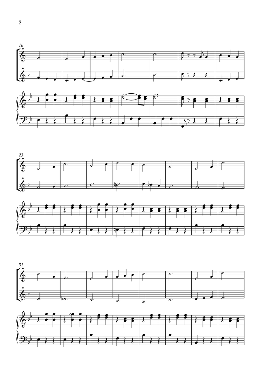 Edelweiss Brass Duet scores gallery preview page 2