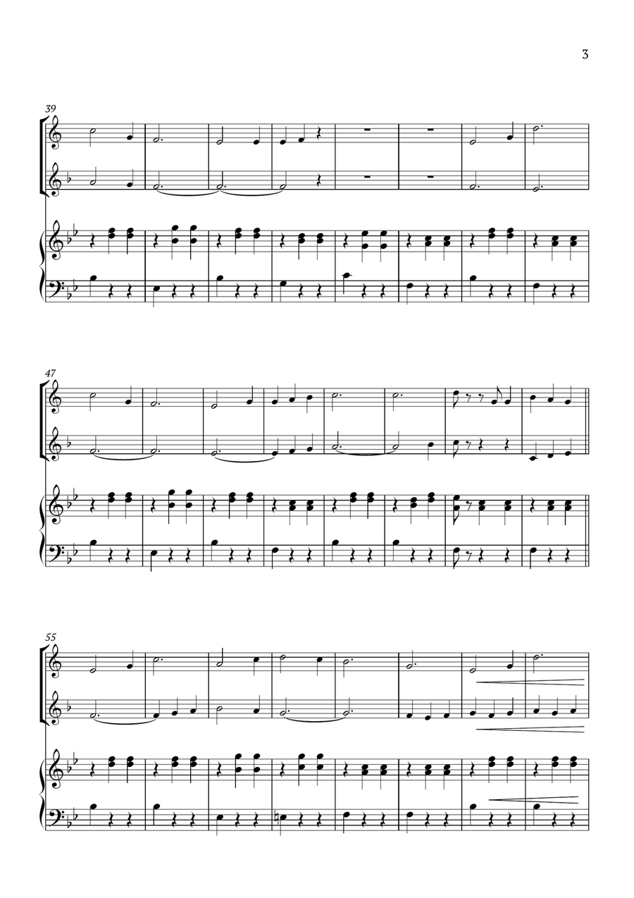 Edelweiss Brass Duet scores gallery preview page 3