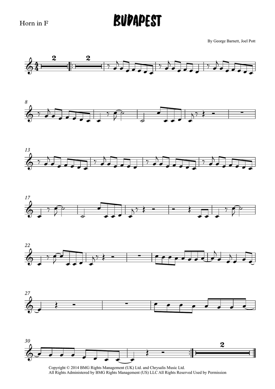 Budapest Piano scores gallery preview page 3