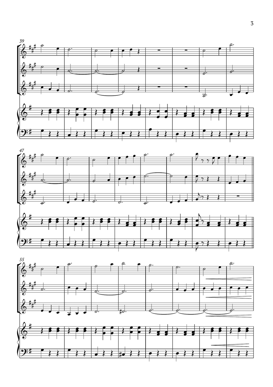 Edelweiss Small Ensemble scores gallery preview page 3