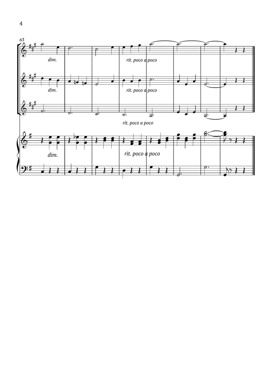 Edelweiss Small Ensemble scores gallery preview page 4