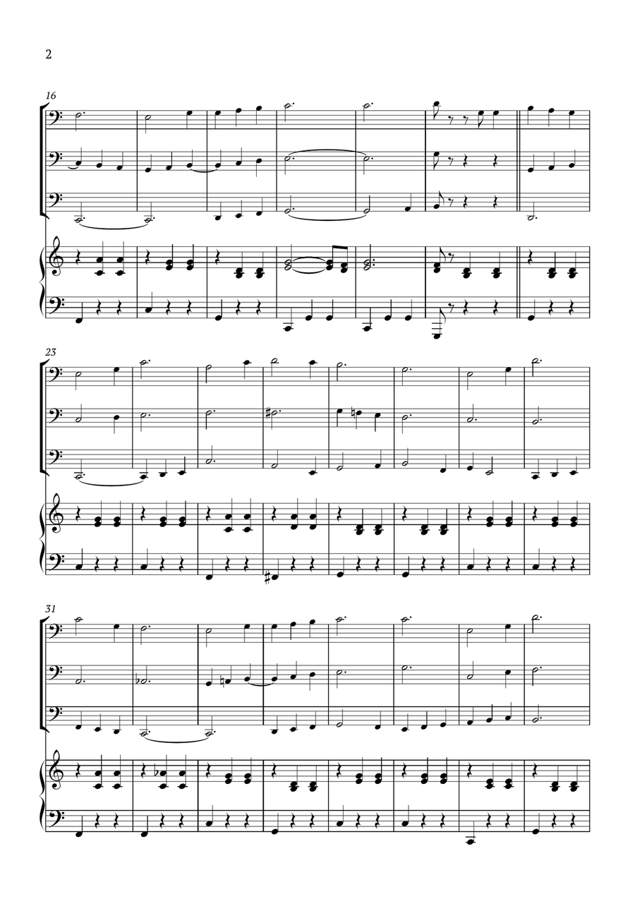 Edelweiss Piano Quartet scores gallery preview page 2
