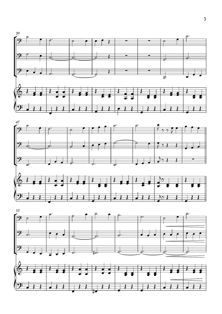 Edelweiss Piano Quartet scores gallery preview page 3