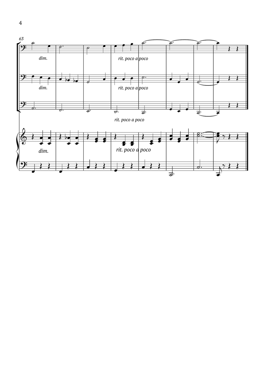 Edelweiss Piano Quartet scores gallery preview page 4