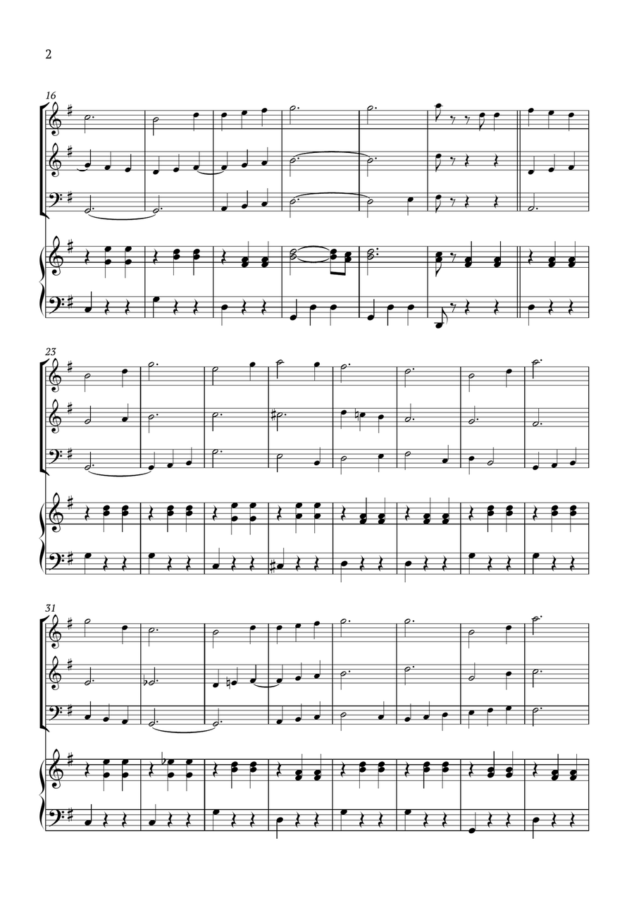 Edelweiss Piano Quartet scores gallery preview page 2