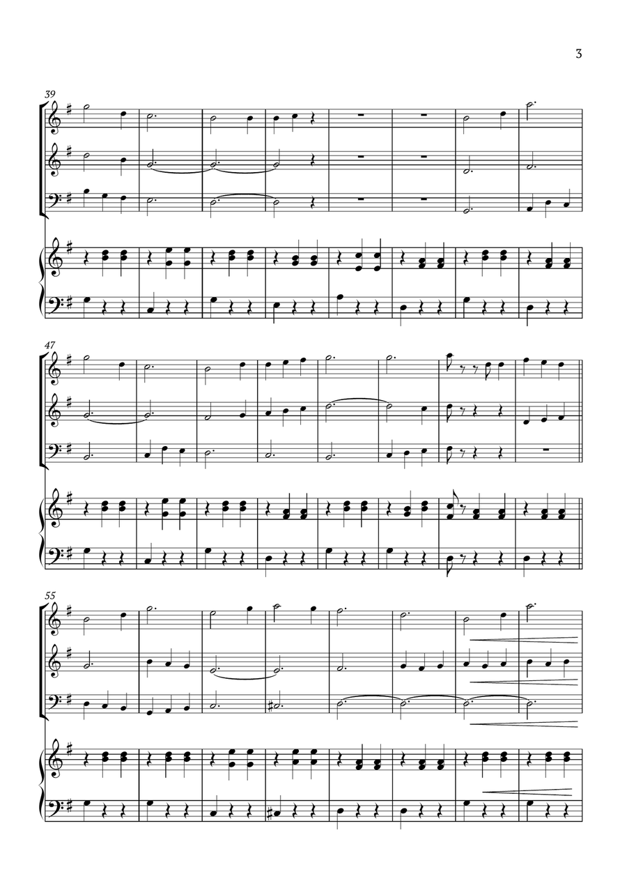 Edelweiss Piano Quartet scores gallery preview page 3