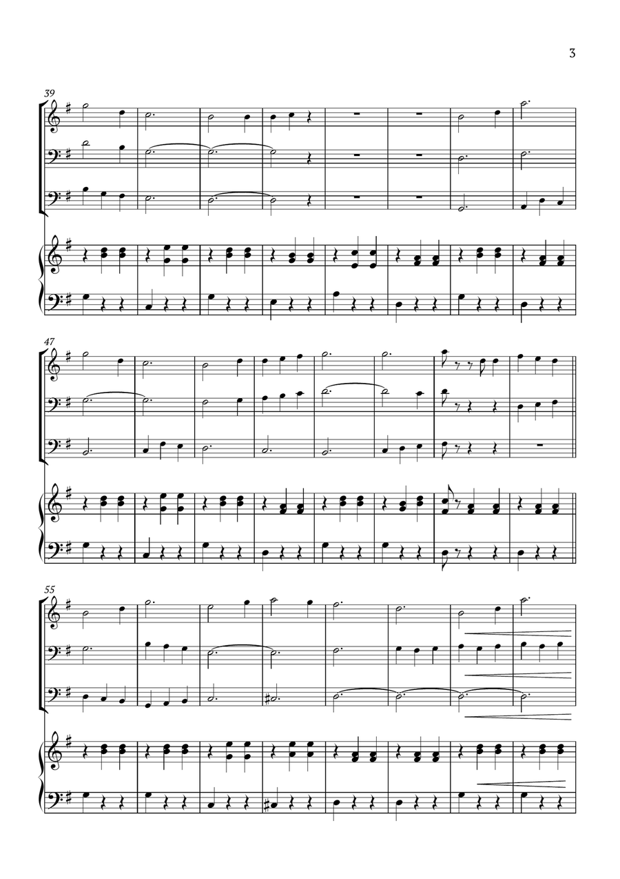 Edelweiss Piano Quartet scores gallery preview page 3