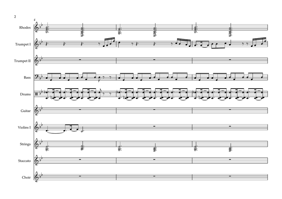 Route 101 - Score Only Small Ensemble scores gallery preview page 2