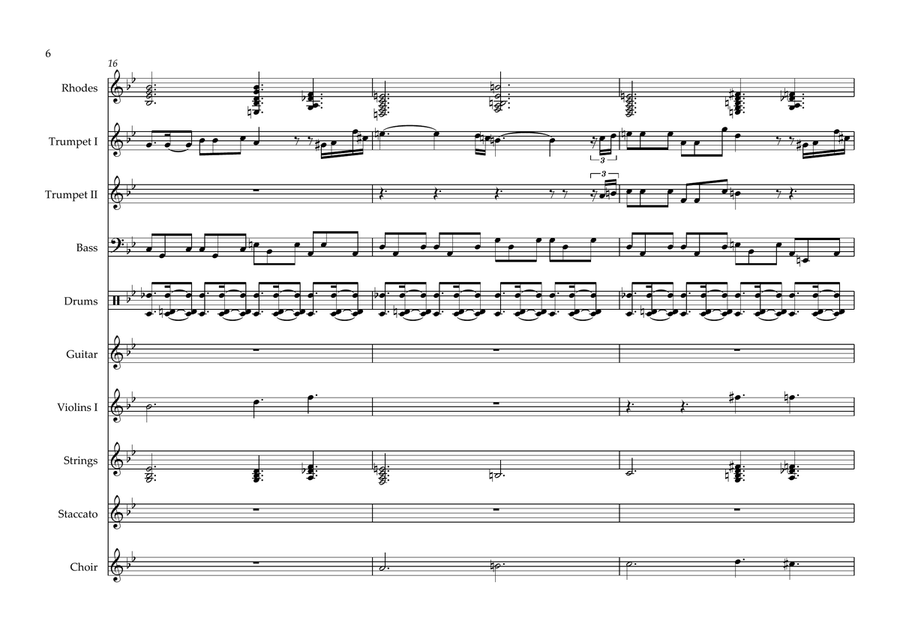 Route 101 - Score Only Small Ensemble scores gallery preview page 6