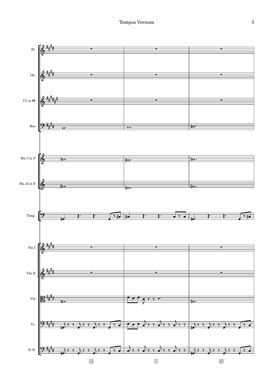 Tempus Vernum Large Ensemble scores gallery preview page 3