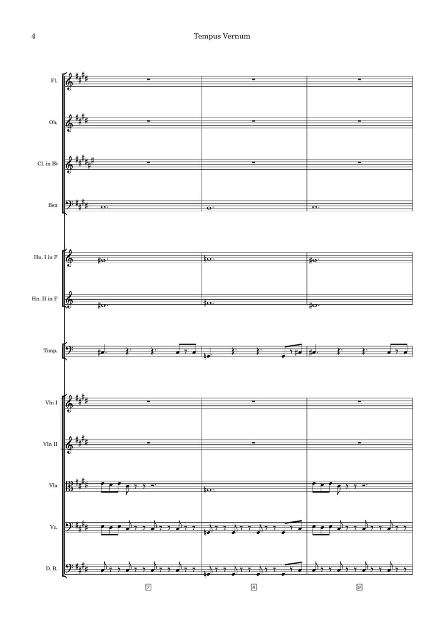 Tempus Vernum Large Ensemble scores gallery preview page 4