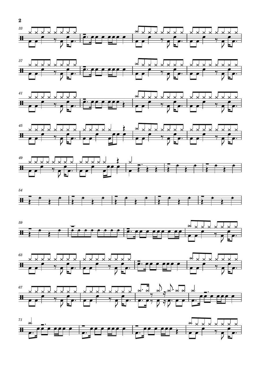 We Got This We Got This Drum Set scores gallery preview page 2