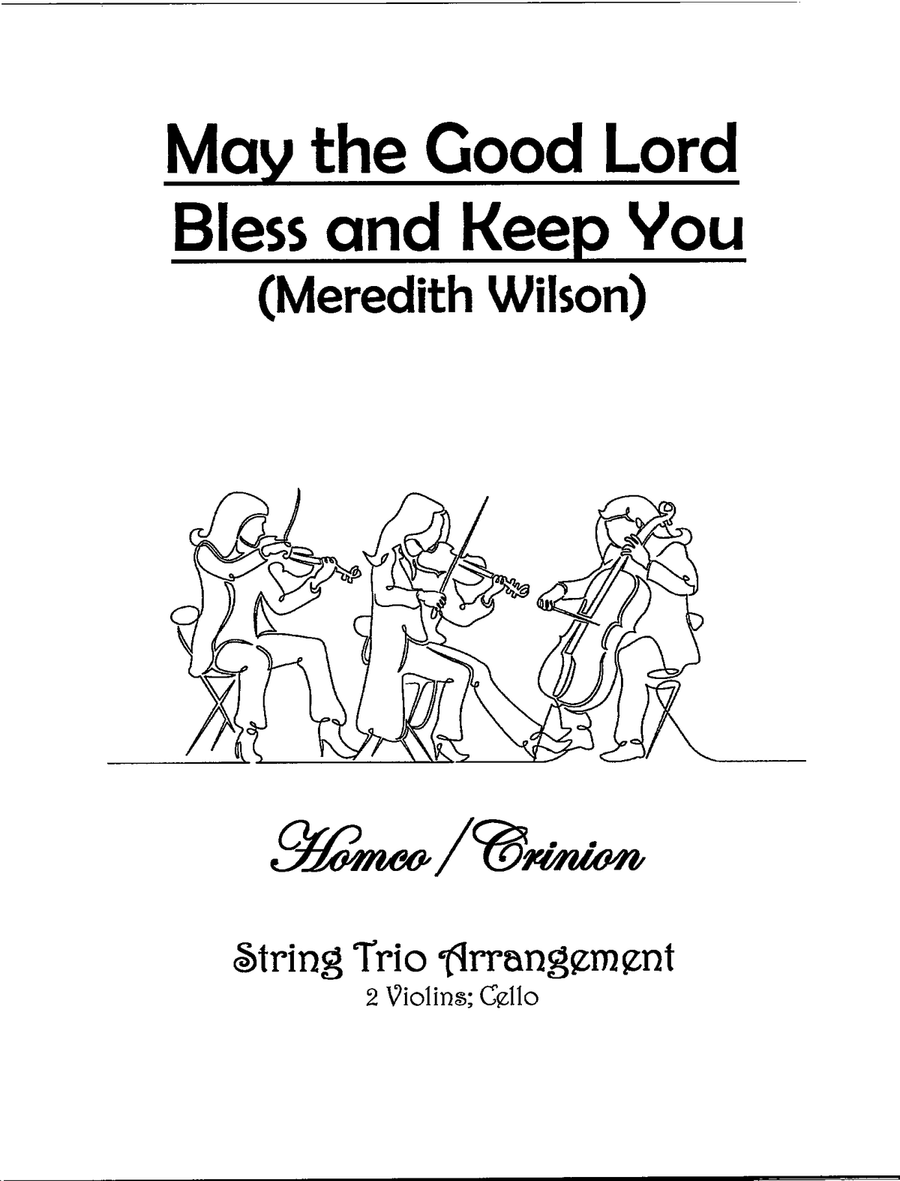 May The Good Lord Bless And Keep You String Trio scores gallery preview page 1