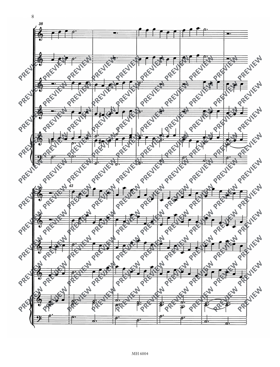 Canzonato Violin scores gallery preview page 9