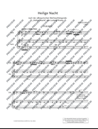 Holy Night Harp scores gallery preview page 6