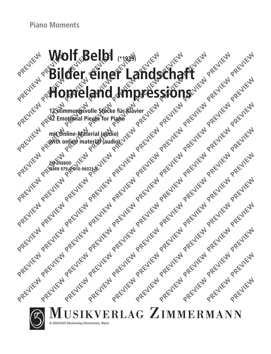 Homeland Impressions Homeland Impressions Piano Solo scores gallery preview page 2