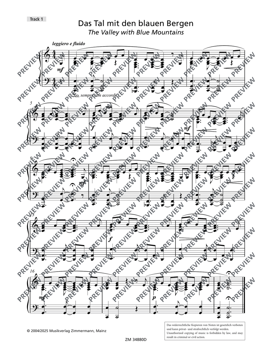 Homeland Impressions Homeland Impressions Piano Solo scores gallery preview page 8
