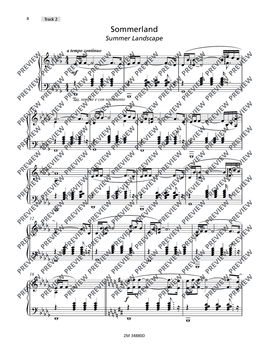 Homeland Impressions Homeland Impressions Piano Solo scores gallery preview page 9