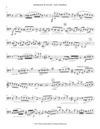 Introduction & Gavotte Double Bass scores gallery preview page 6
