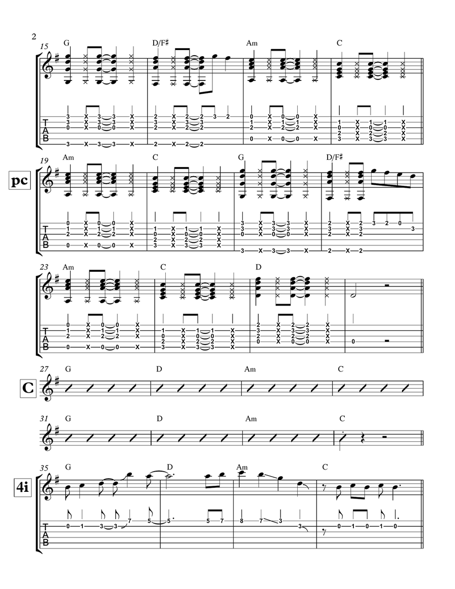 Speak Now Speak Now Acoustic Guitar scores gallery preview page 2
