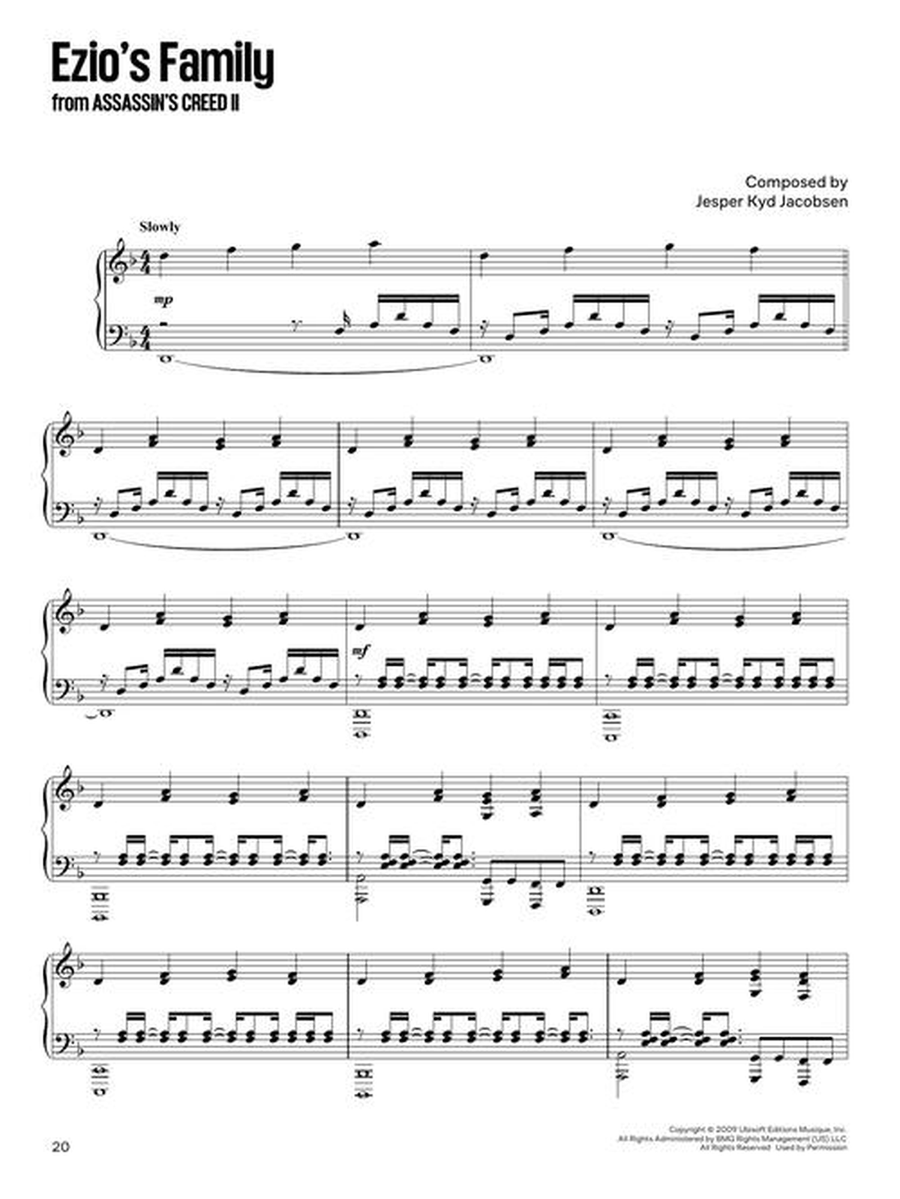 Popular Video Game Themes for Piano Solo Piano Solo scores gallery preview page 3