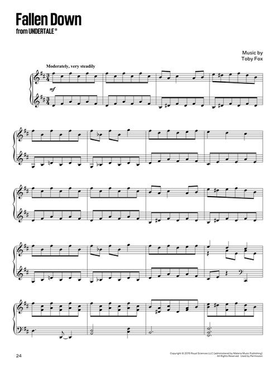 Popular Video Game Themes for Piano Solo Piano Solo scores gallery preview page 4