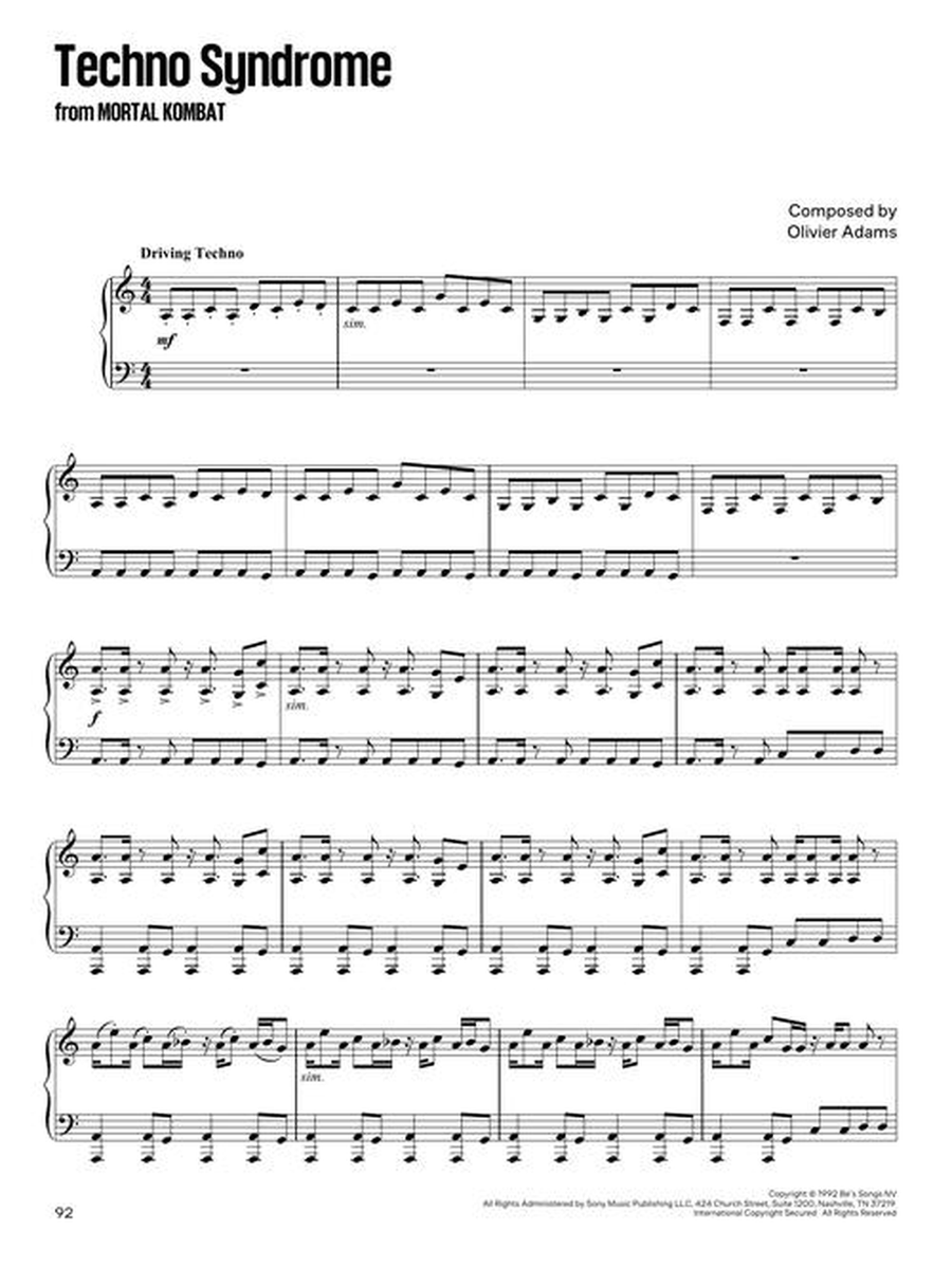 Popular Video Game Themes for Piano Solo Piano Solo scores gallery preview page 9