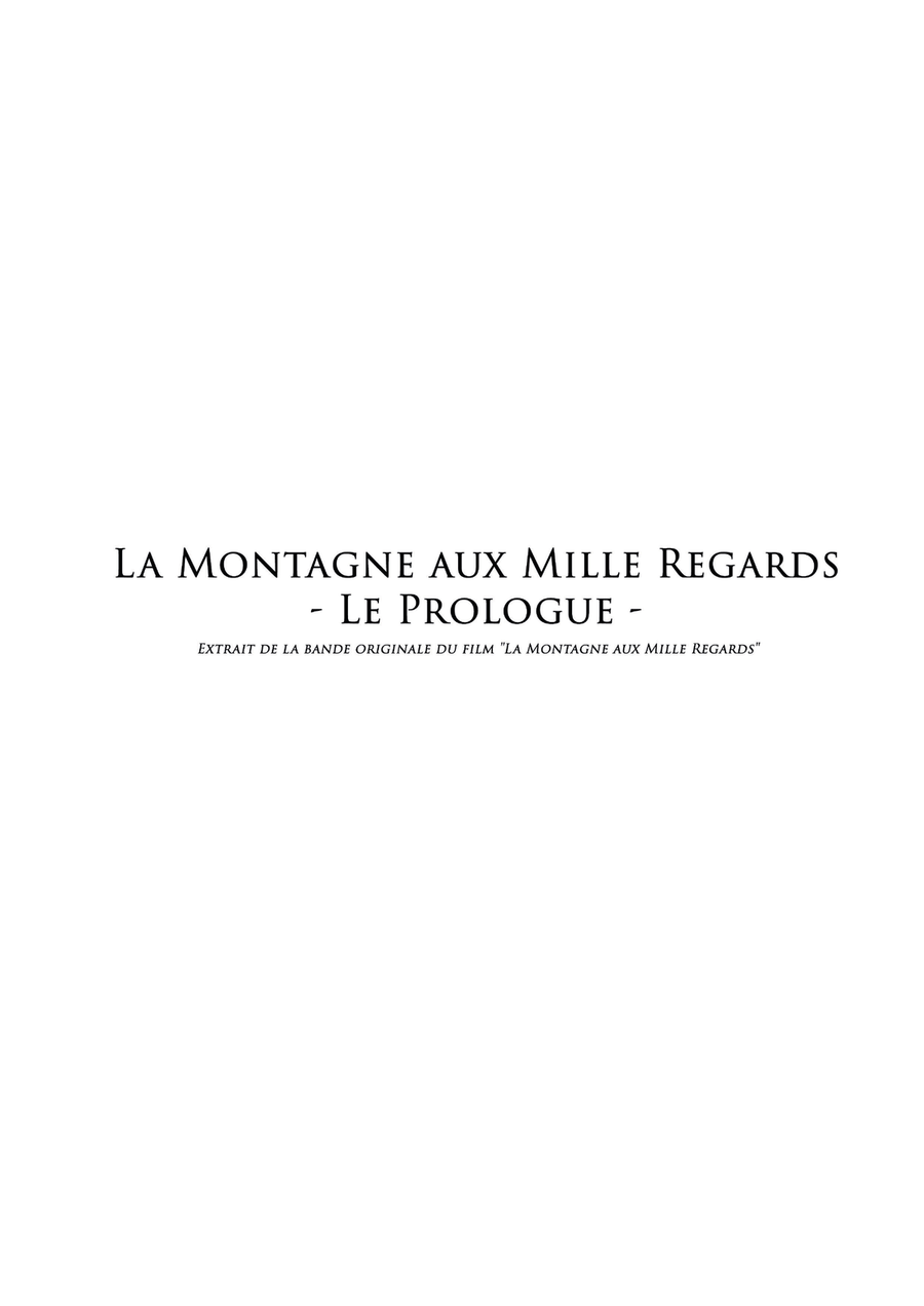 La Montagne aux Mille regards - Le Prologue Full Orchestra scores gallery preview page 4