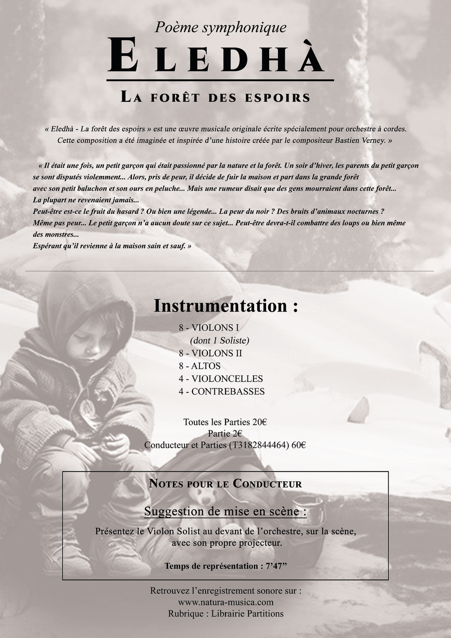 Eledhà - La Forêt des espoirs Chamber Music scores gallery preview page 3