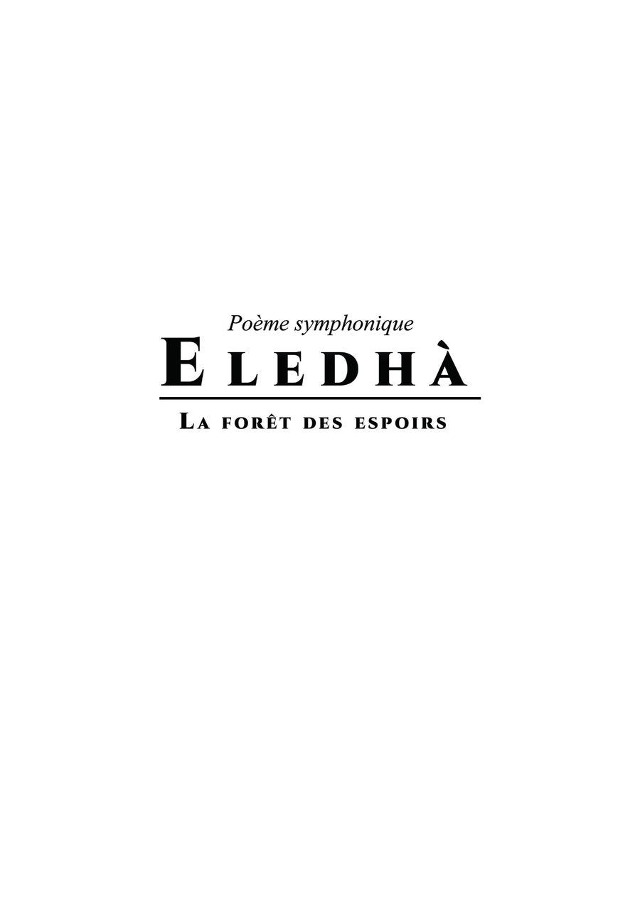 Eledhà - La Forêt des espoirs Chamber Music scores gallery preview page 4