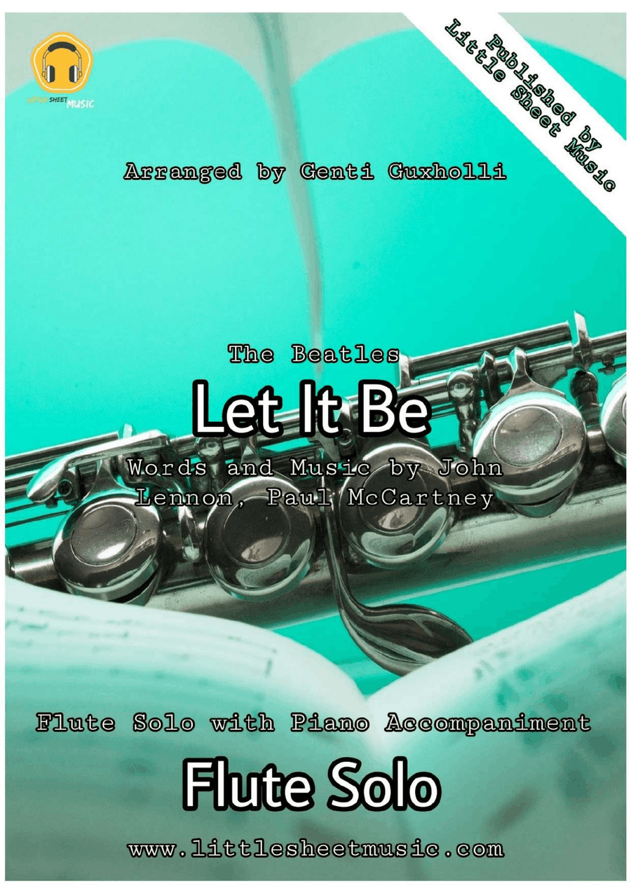 Let It Be Let It Be Flute Solo scores gallery preview page 1