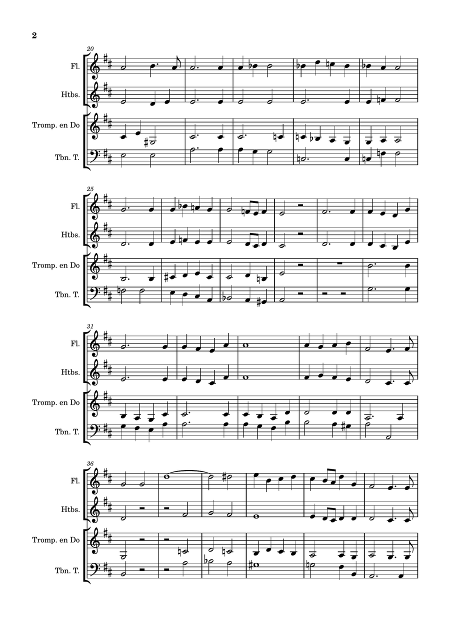 AVE VERUM AVE VERUM Brass Quartet scores gallery preview page 2