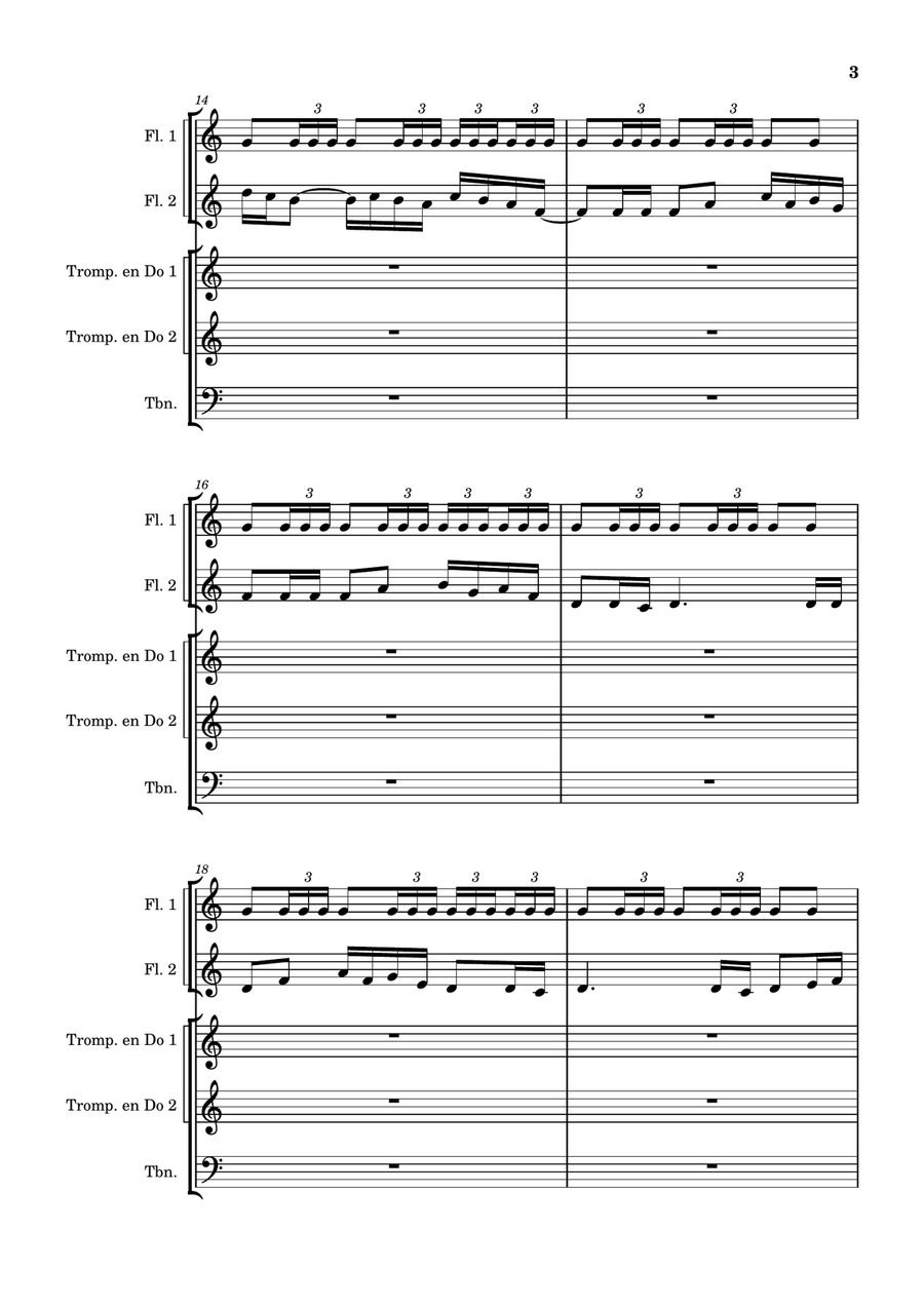 BOLERO BOLERO Chamber Orchestra scores gallery preview page 3