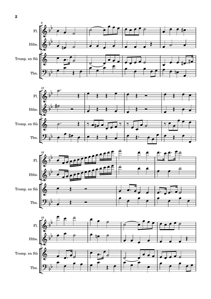 CARMEN CARMEN Brass Quartet scores gallery preview page 2