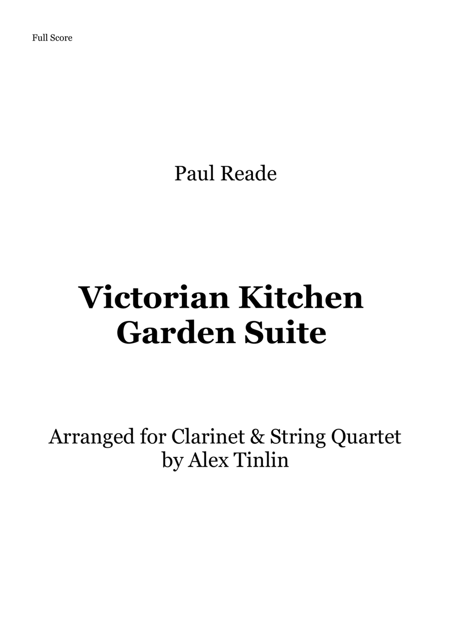 Prelude from the Victoria Kitchen Garden Suite Small Ensemble scores gallery preview page 1