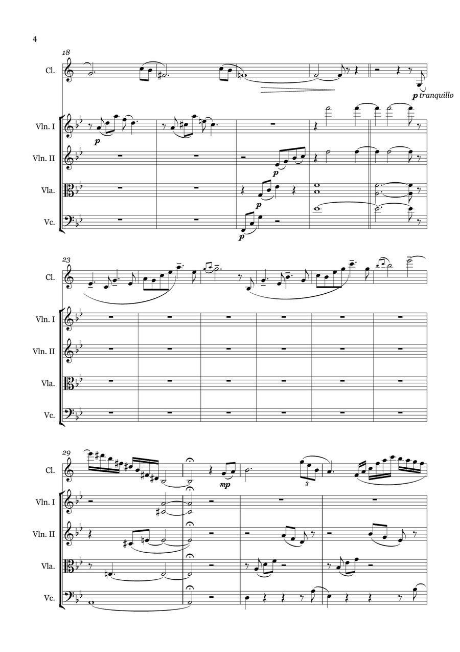 Prelude from the Victoria Kitchen Garden Suite Small Ensemble scores gallery preview page 4