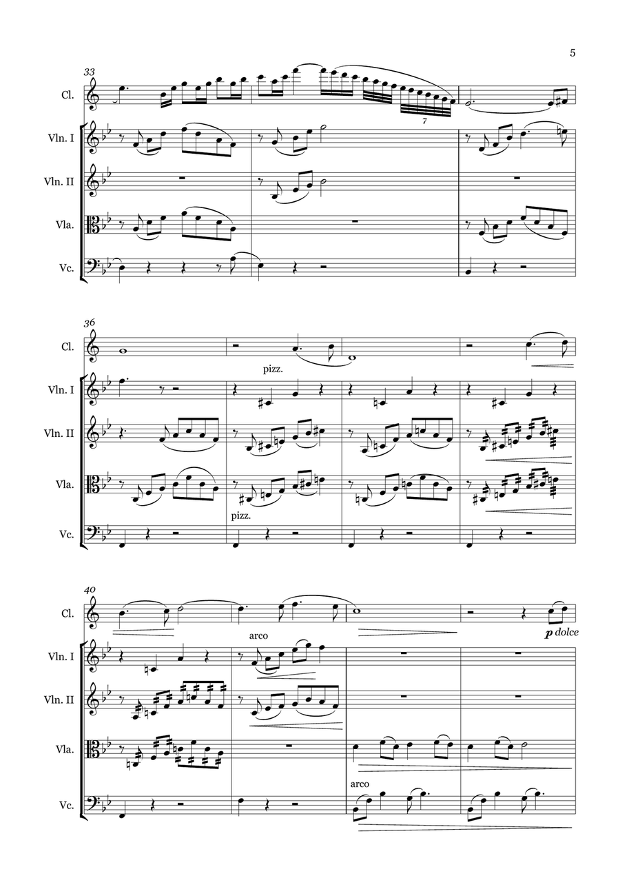 Prelude from the Victoria Kitchen Garden Suite Small Ensemble scores gallery preview page 5