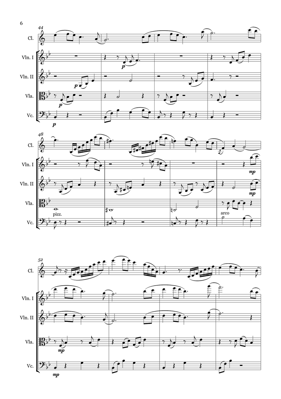 Prelude from the Victoria Kitchen Garden Suite Small Ensemble scores gallery preview page 6