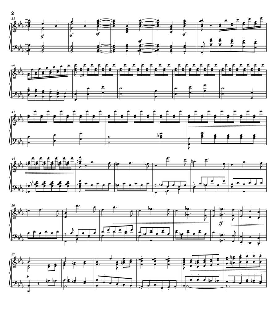 SYMPHONIE N°3 SYMPHONIE N°3 Chamber Music scores gallery preview page 2