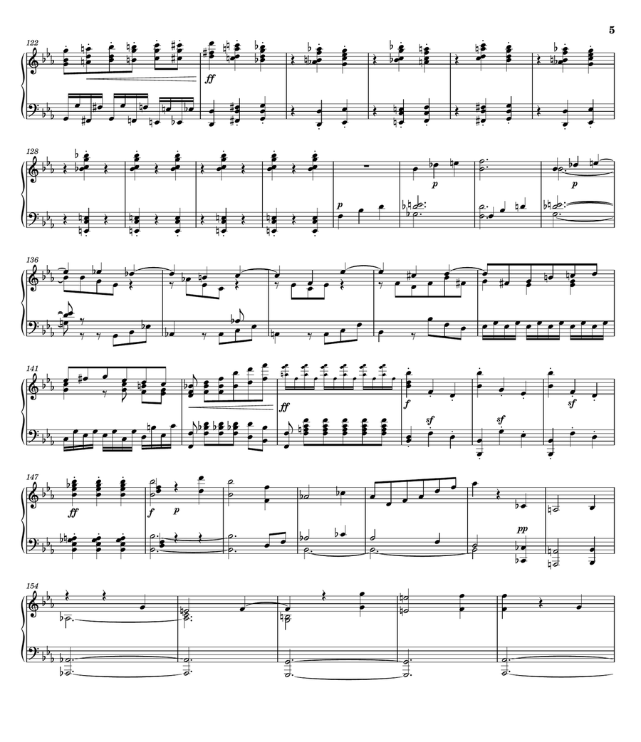 SYMPHONIE N°3 SYMPHONIE N°3 Chamber Music scores gallery preview page 5