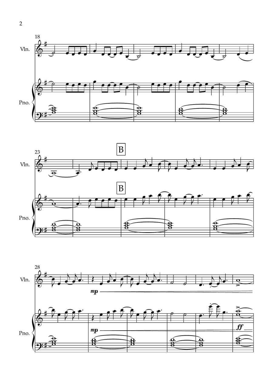 Blinding Lights Blinding Lights Violin Solo scores gallery preview page 2