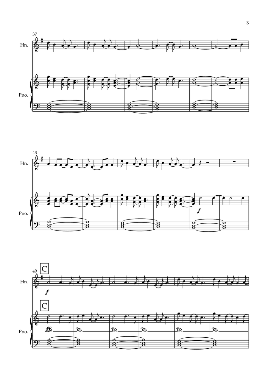 Blinding Lights Piano scores gallery preview page 3