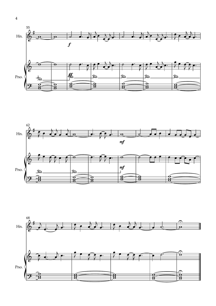 Blinding Lights Piano scores gallery preview page 4