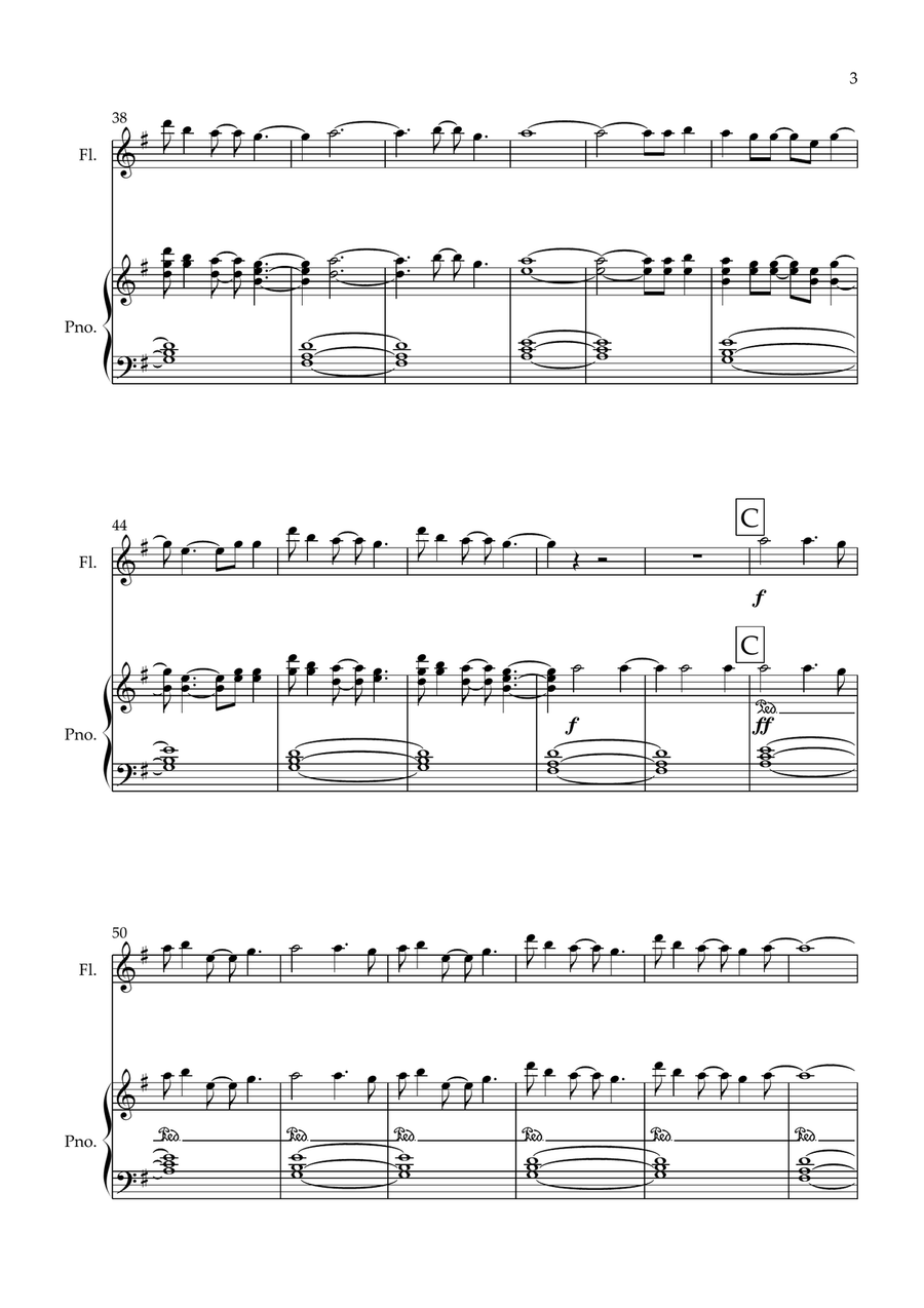 Blinding Lights Blinding Lights Flute Solo scores gallery preview page 3