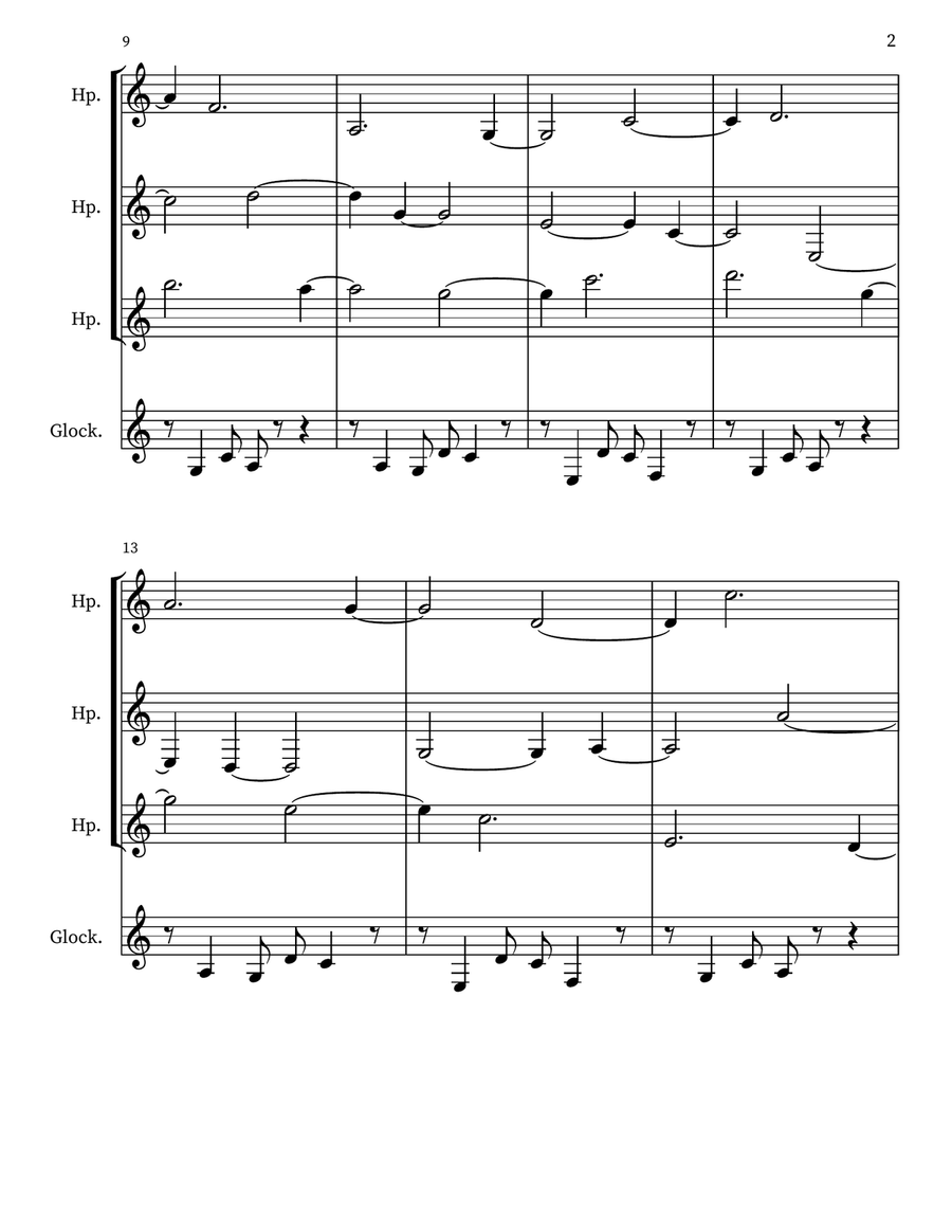 Children's Musing 70 Children's Musing 70 Small Ensemble scores gallery preview page 2