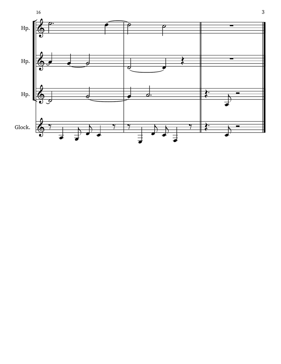 Children's Musing 70 Children's Musing 70 Small Ensemble scores gallery preview page 3