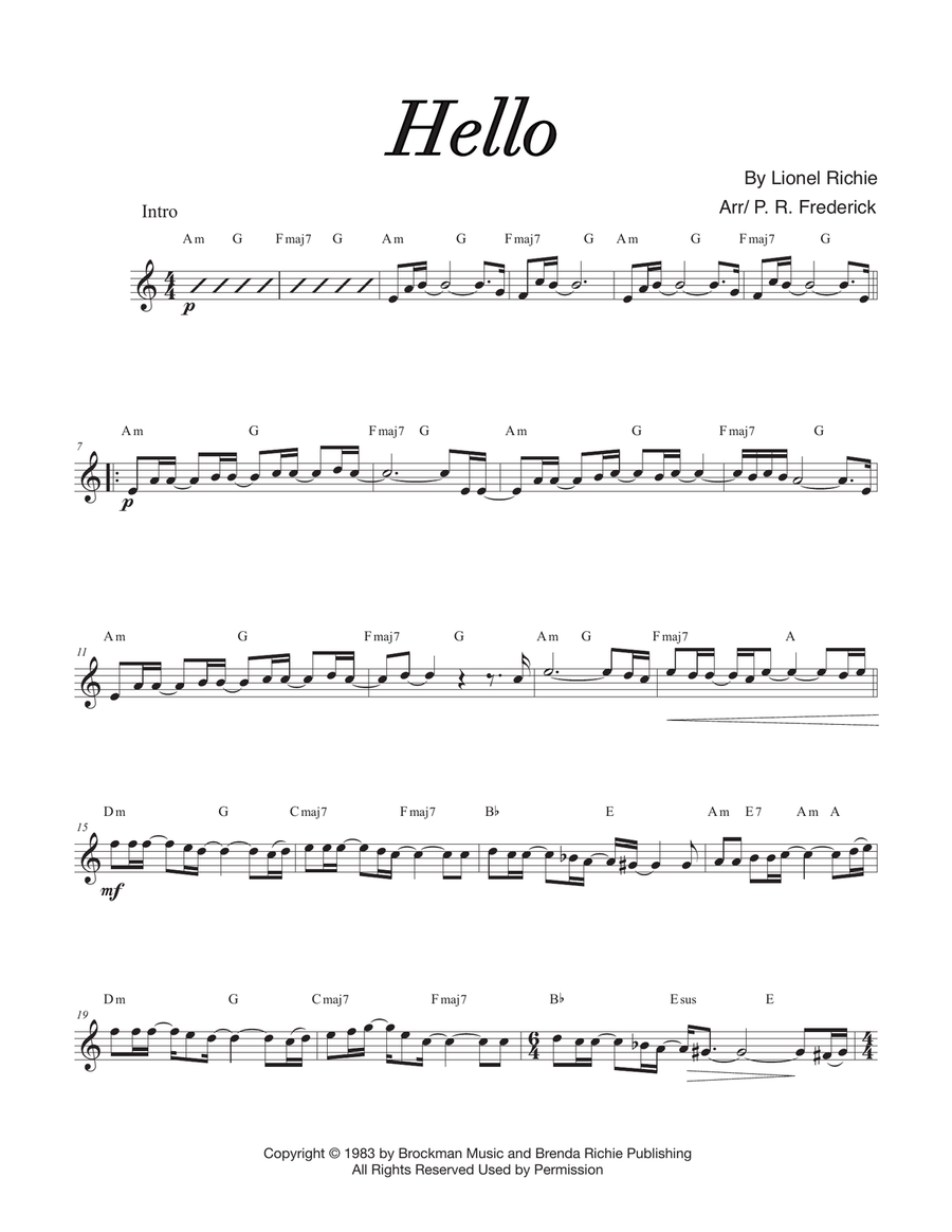 Hello Piano scores gallery preview page 1